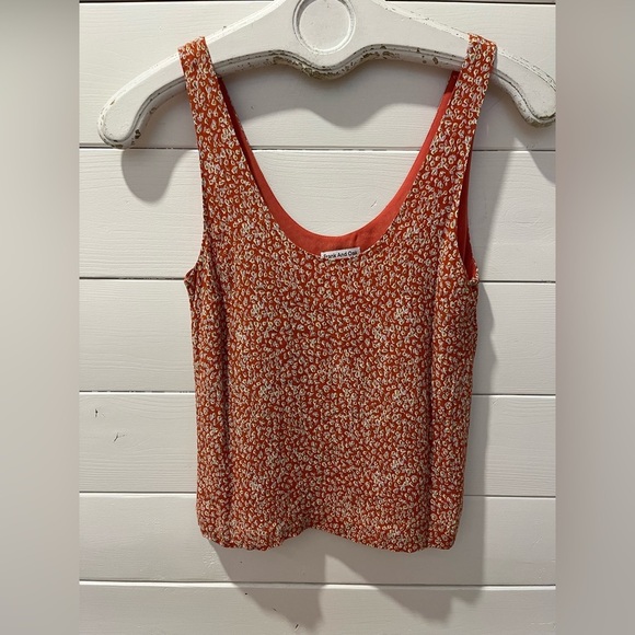 Frank & Oak Tops - FRANK AND OAK – floral tank size XXS